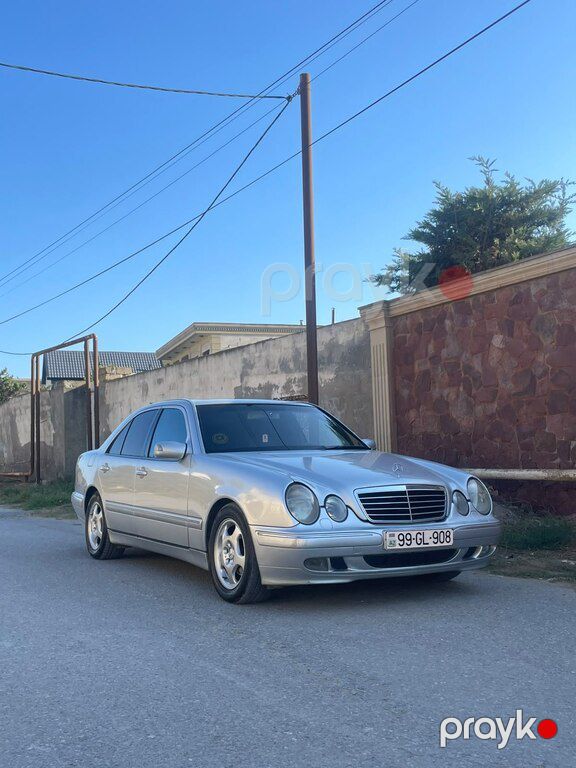 Mercedes E 200, 2.2 L, 2000 il, 568 426 km — Avtomobillər, Bakı (6)