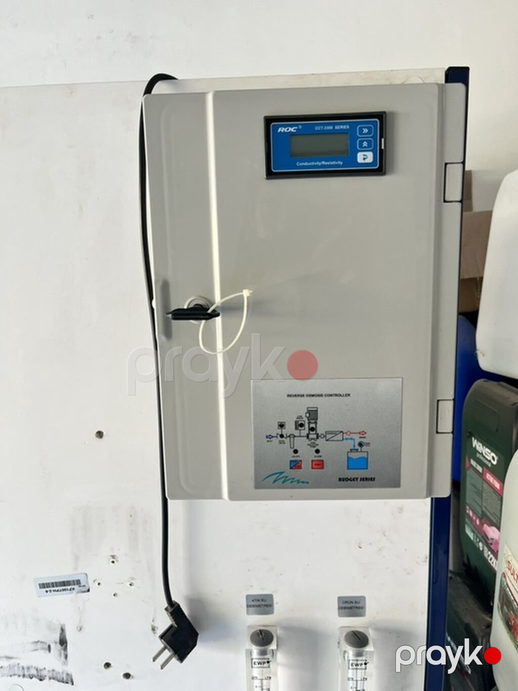 Sənaye tipli su təmizləmə sistemi – Reverse Osmosis (RO) qurğusu — Su filtirləri və nasosu, Sanqaçal (2)