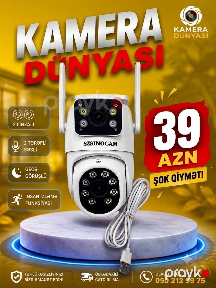 Dual Wi-Fi surveillance kamera sistemi — Ağıllı ev və təhlükəsizlik, Sumqayıt (6)