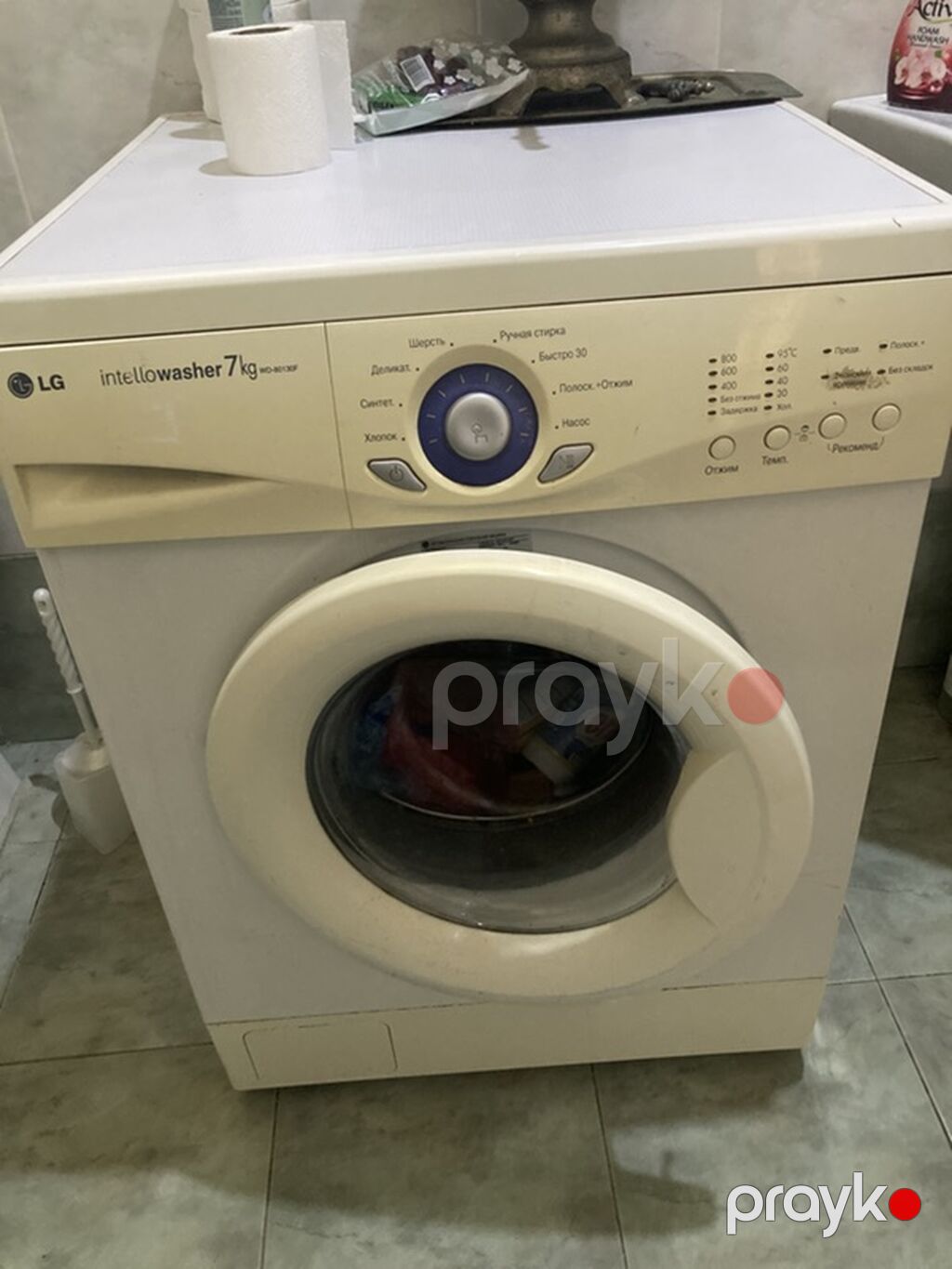 LG intellowasher paltaryuyan maşın - Ön yükləməli, 7 kq tutum - Model — Çamaşır maşınları, Bakı