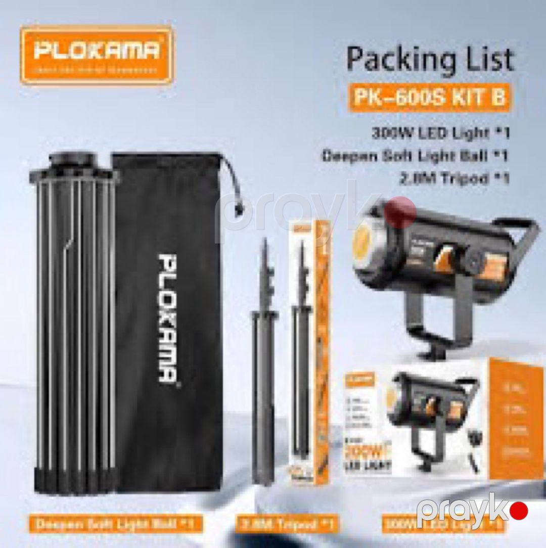 LED softbox işıq dəsti Plokama 600S kit B 300w — Foto və video texnikası, Bakı (3)
