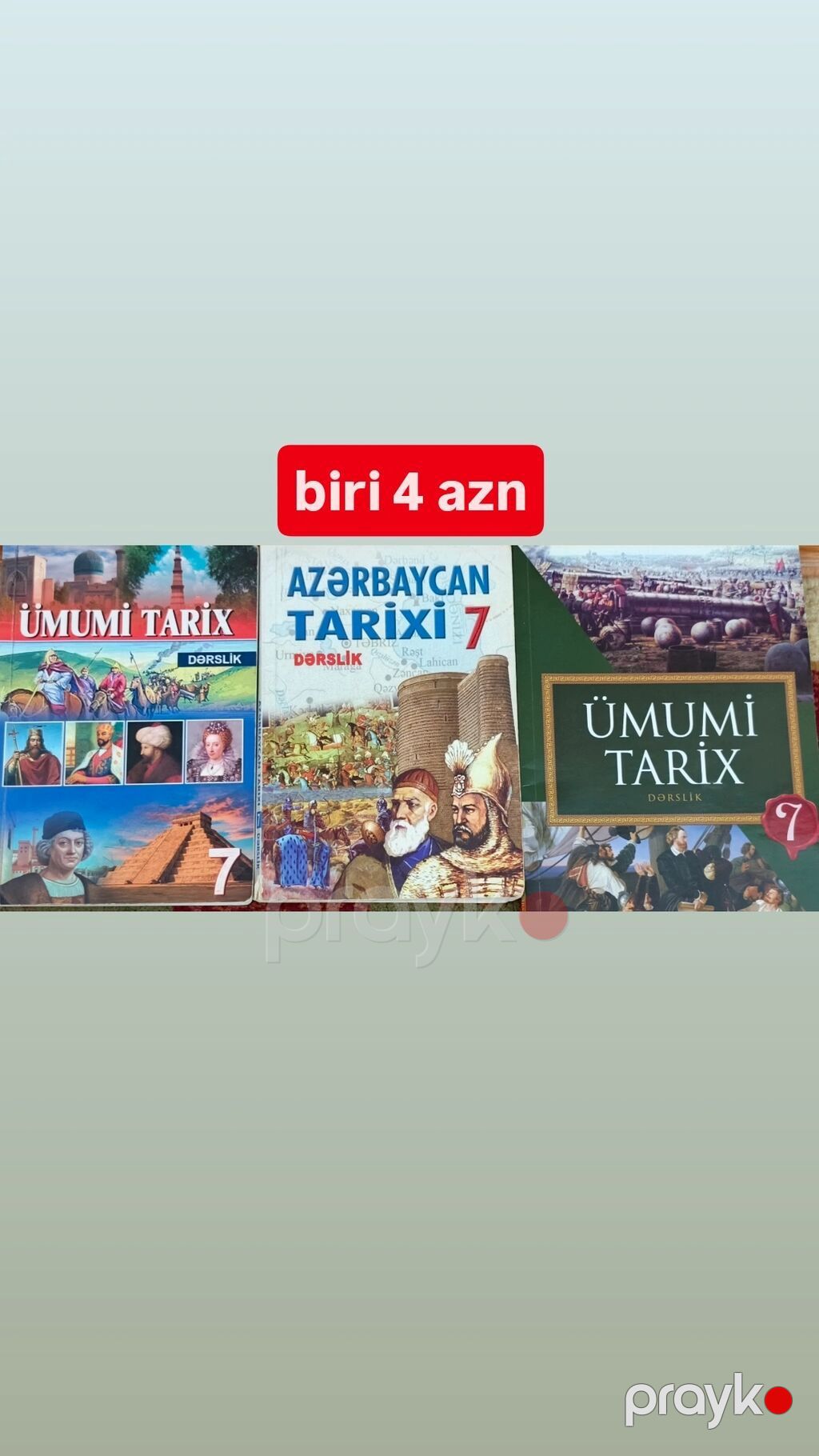 Məktəb və abituriyentlər üçün müxtəlif fənn kitabları satılır — Kitablar, Bakı (3)