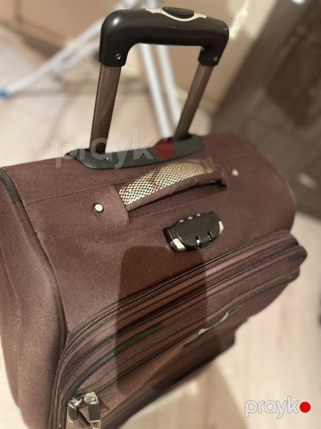 Highflyer yumşaq korpuslu səyahət çamadanı Qiymet sondur - Rəng: tünd — Çamadanlar, Bakı (3)