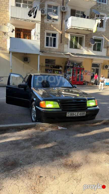 Mercedes C 200, 2.0 L, 1995 il, 473 000 km — Avtomobillər, Ağcabədi (7)