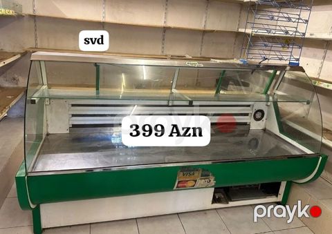 Vitrin Soyuducu Ela veziyyetde Teze kimi Olcu 2 metr Qiymet 400 — Bakı
