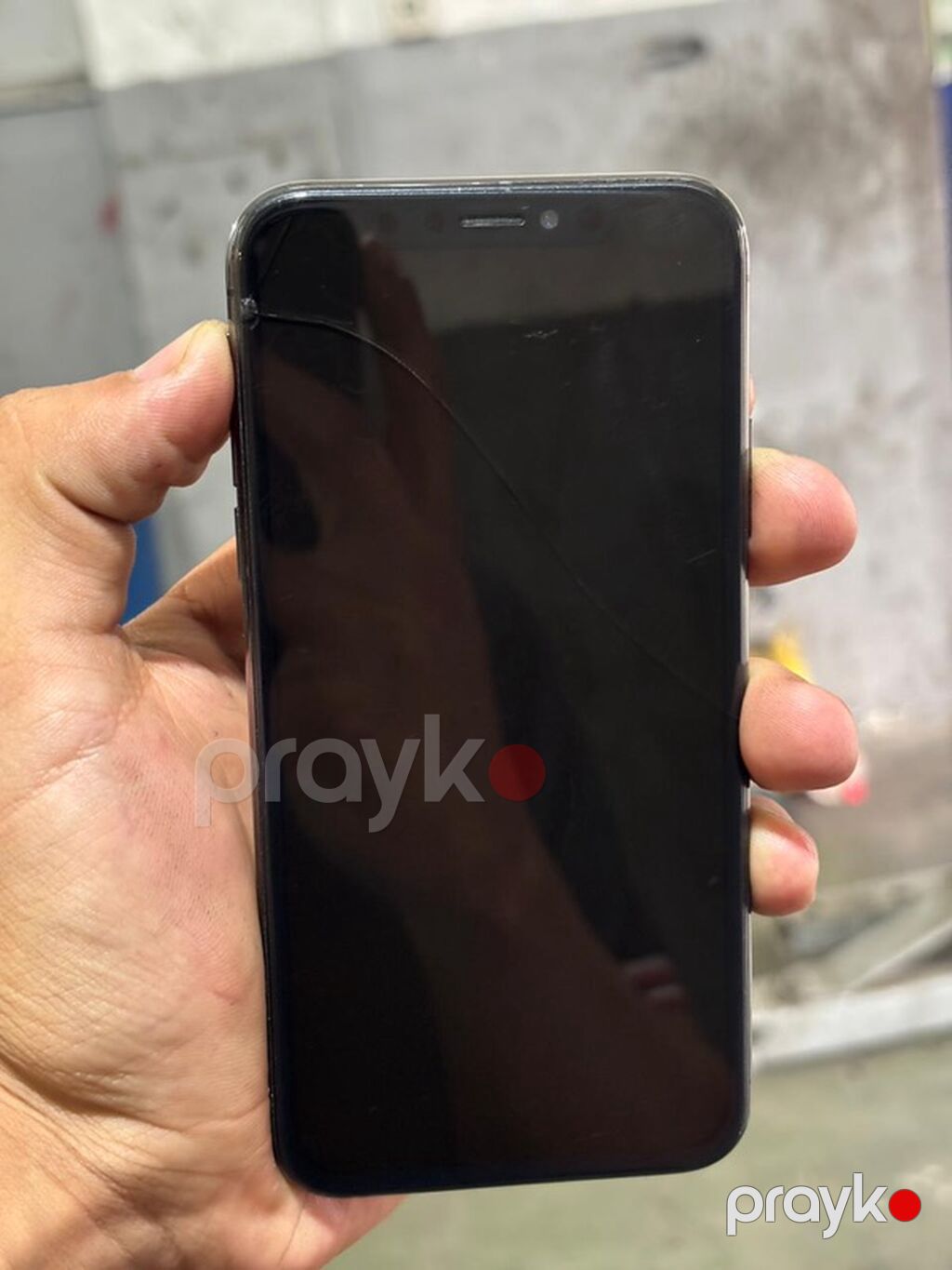 IPhone X, 64 GB, Space Gray, Qırıq — Apple iPhone, Mehdiabad (2)