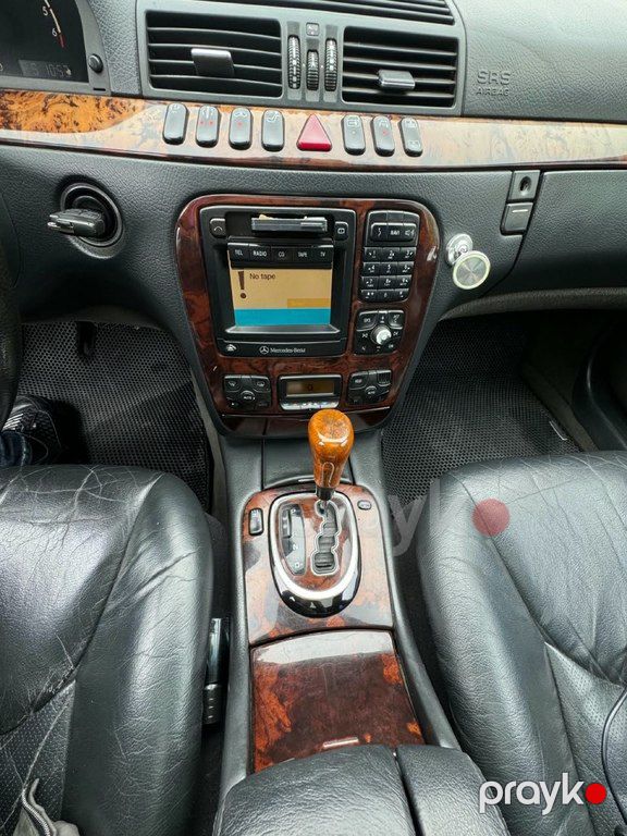 Mercedes S 320, 3.2 L, 2001 il, 300 000 km — Avtomobillər, Qəbələ (10)