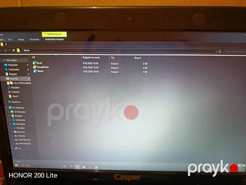 Casper noutbuk İçərisinde Office proqramlarida yazılıb, donması var — Digər notbuklar, Bərdə (5)