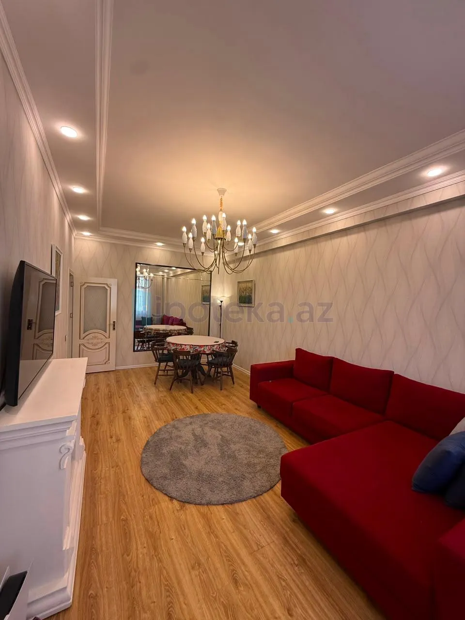 Satılır: 2 Otaq, Yeni tikili, Nizami r., 100.00 m² — Mənzil, Bakı (6)