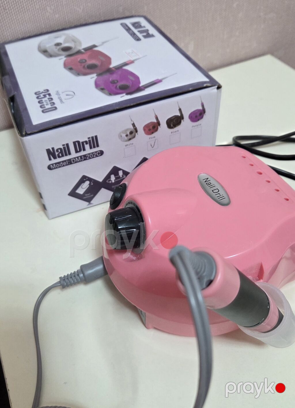 Manikür üçün elektrikli frez – Nail Drill DMJ-202C - Rəng: Çəhrayı — Digər, Bakı