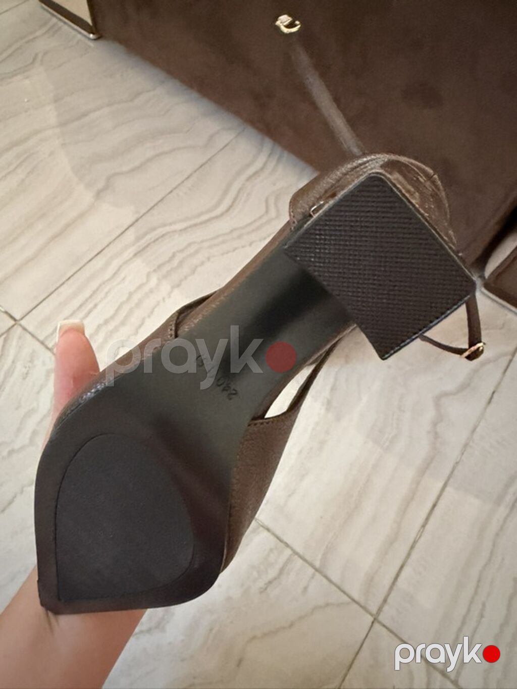 Tuflilər, Ölçü: 39, rəng - Qəhvəyi, Yeni — Tufl, Masazır (3)