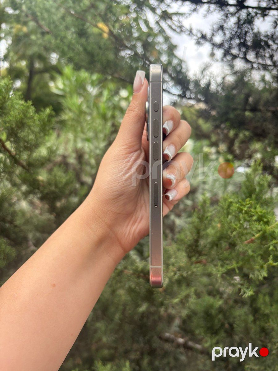 Apple iPhone 15 Pro Natural Titanium 256GB/8GB — Smartfonlar, Bakı (4)