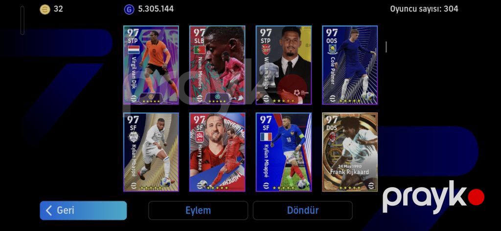 EFootball hesabı – güclü komanda və nadir menecerlər - Oyun — Digər, Astara (9)