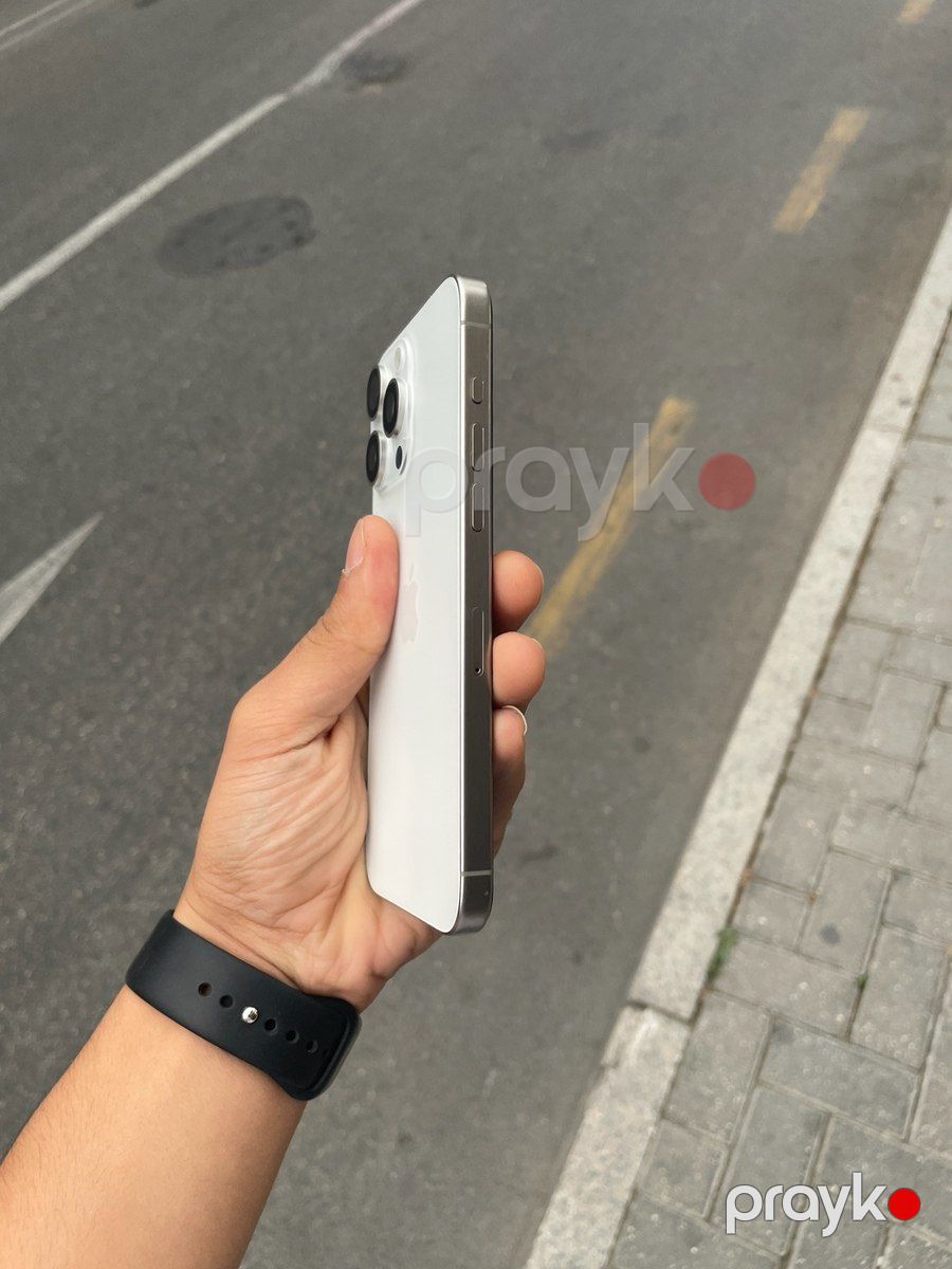 Apple iPhone 15 Pro Max White Titanium 256GB/8GB — Smartfonlar, Bakı (5)