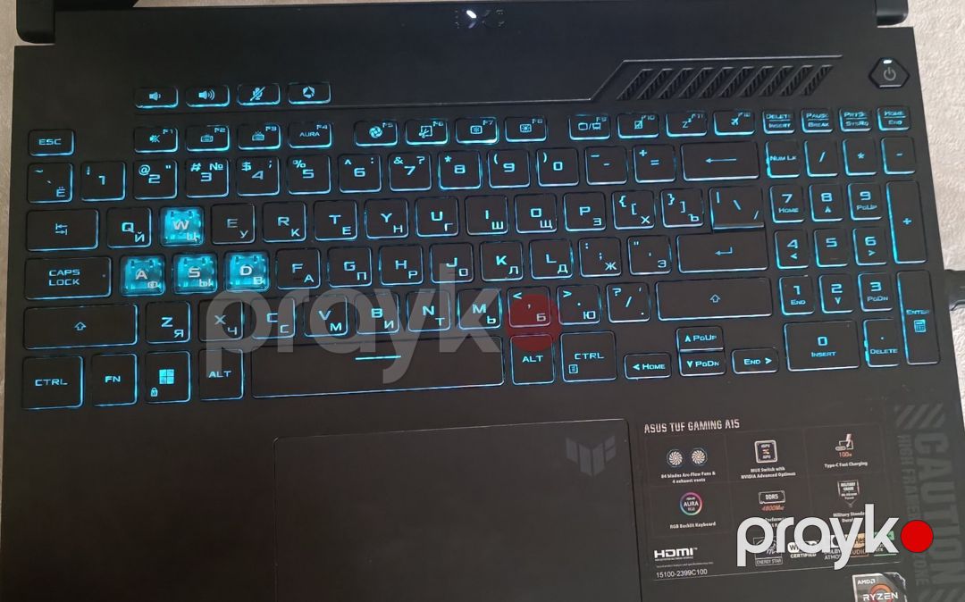Asus TUF Gaming A15 RTX 4050 Ryzen 7 16GB 14 — Noutbuklar, Bakı (3)