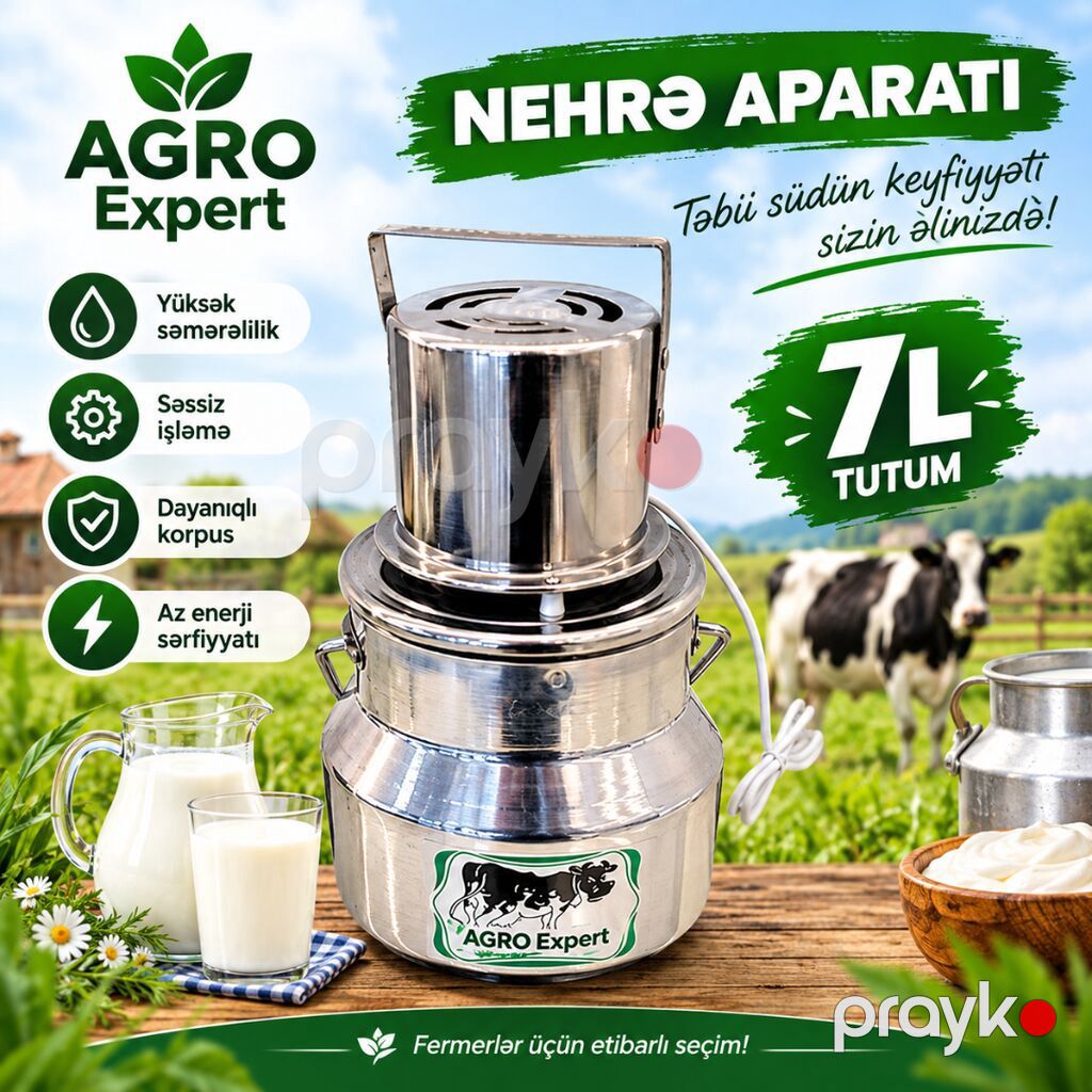 Elektrik nehrə aparatı – 7 litr tutumlu Məhsul təsviri: - Zavod — Digər mətbəx texnikası, Bakı (3)