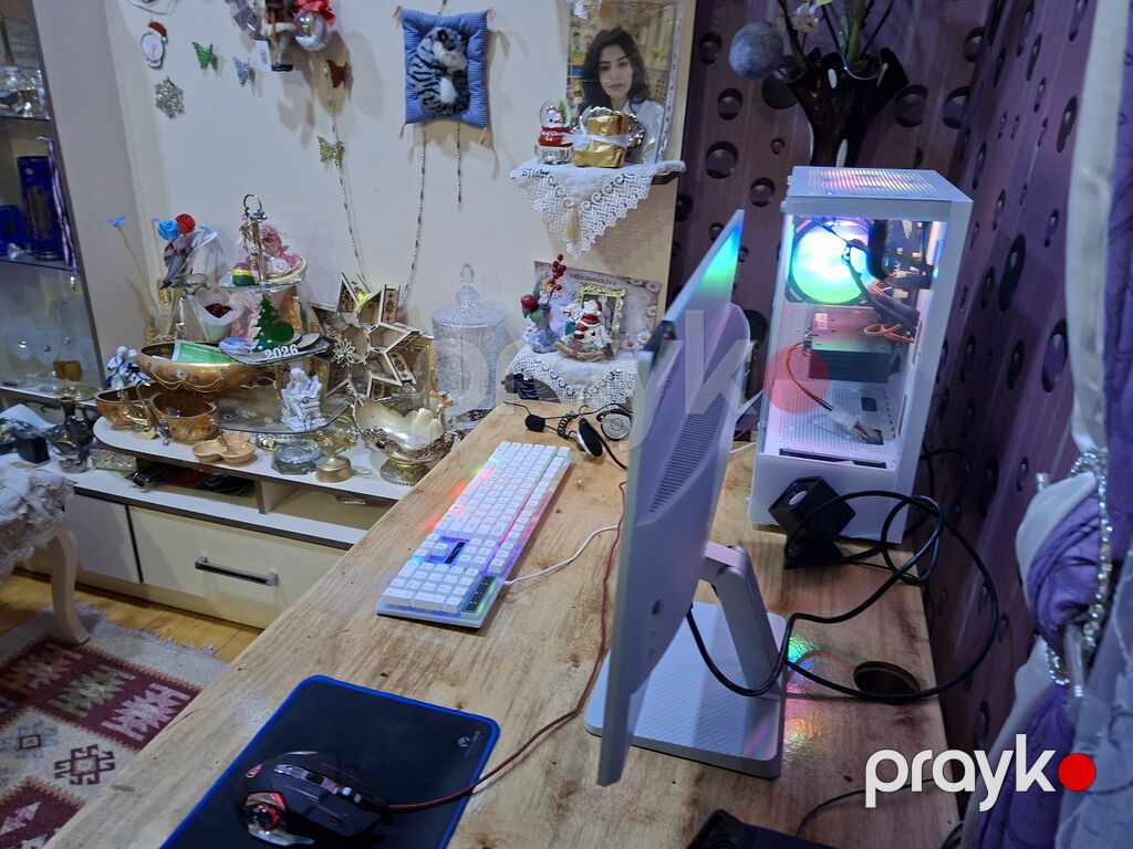 Gaming stolüstü kompüter seti i7 3777K RAM 16GB 1666HZ Vıdeokart AMD — Masaüstü kompüterlər, Bakı (4)