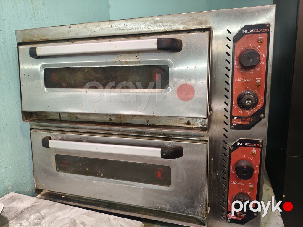 Elektrik soba, Pizza, 2 mərtəbəli, İşlənmiş — İsitmə avadanlığı, Masazır (3)