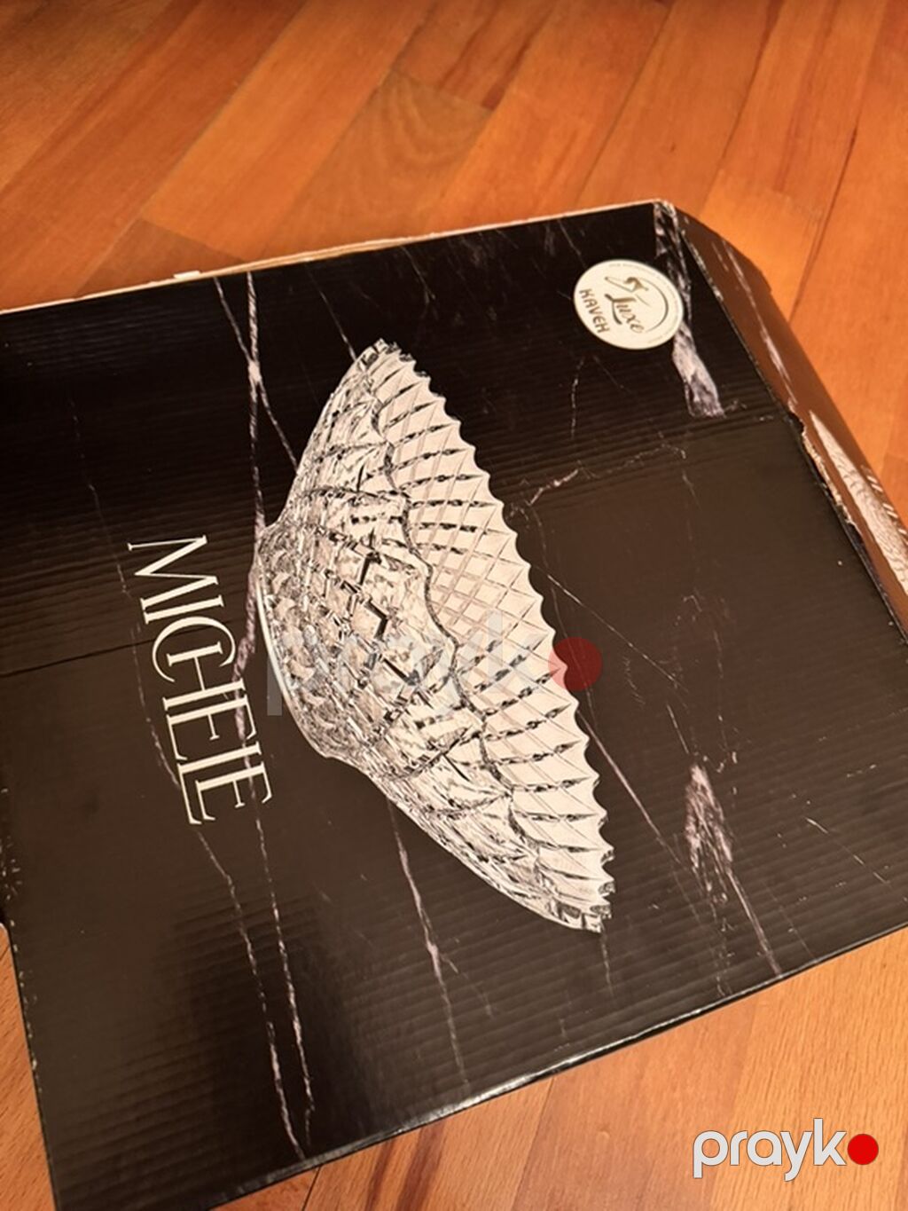Şüşə meyvə/qəlyanaltı qabı – Mıgeıe (Lux) - Material: qalın, şəffaf — Süfrə qabı, Sumqayıt (2)