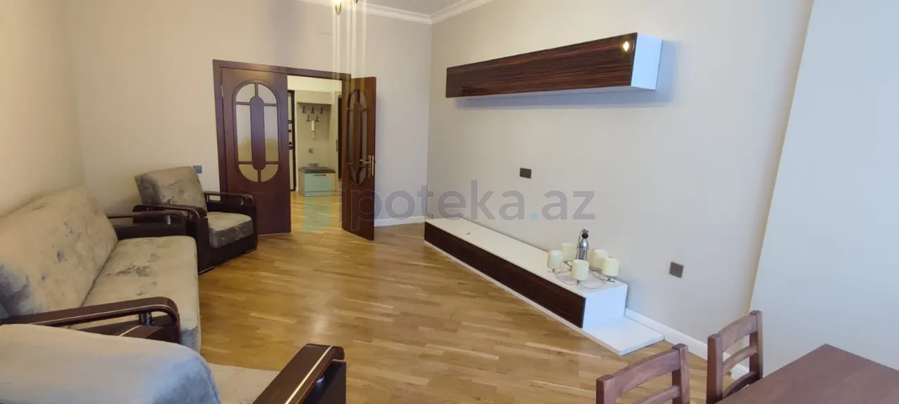 Satılır: 2 Otaq, Yeni tikili, Yasamal r., 90.00 m² — Mənzil, Bakı (3)