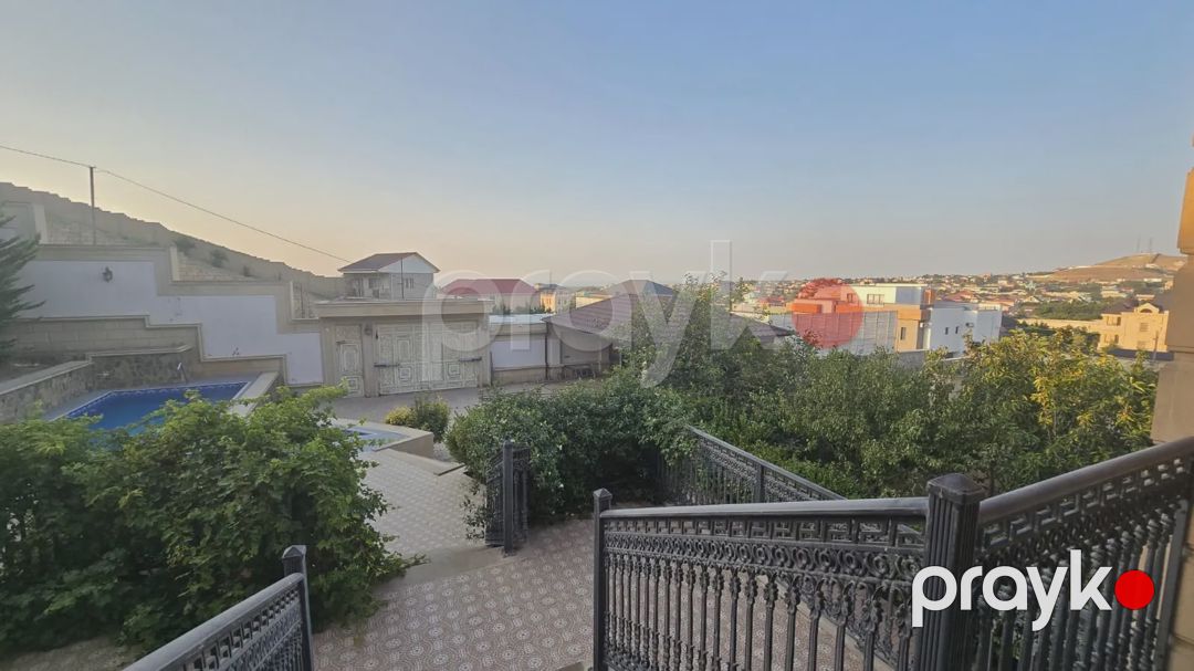 Novxanı, 7 otaqlı Villa satılır - 400 m², 3 mərtəbə, 10 sot — Ev, villa, Bakı (4)
