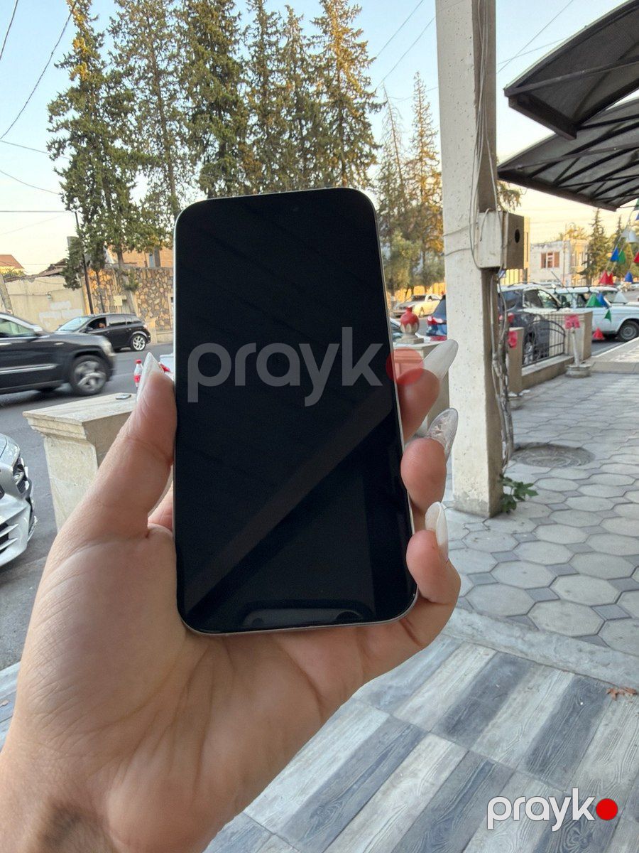 Apple iPhone 15 Pro White Titanium 256GB/8GB — Smartfonlar, Göyçay (4)