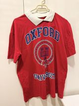 Qırmızı “Oxford University” polo köynəyi S və M razmerinə uygundu — Thisis