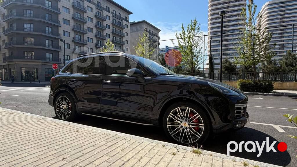 Porsche Cayenne Turbo, 4.8 L, 2016 il, 198 000 km — Avtomobillər, Bakı (3)
