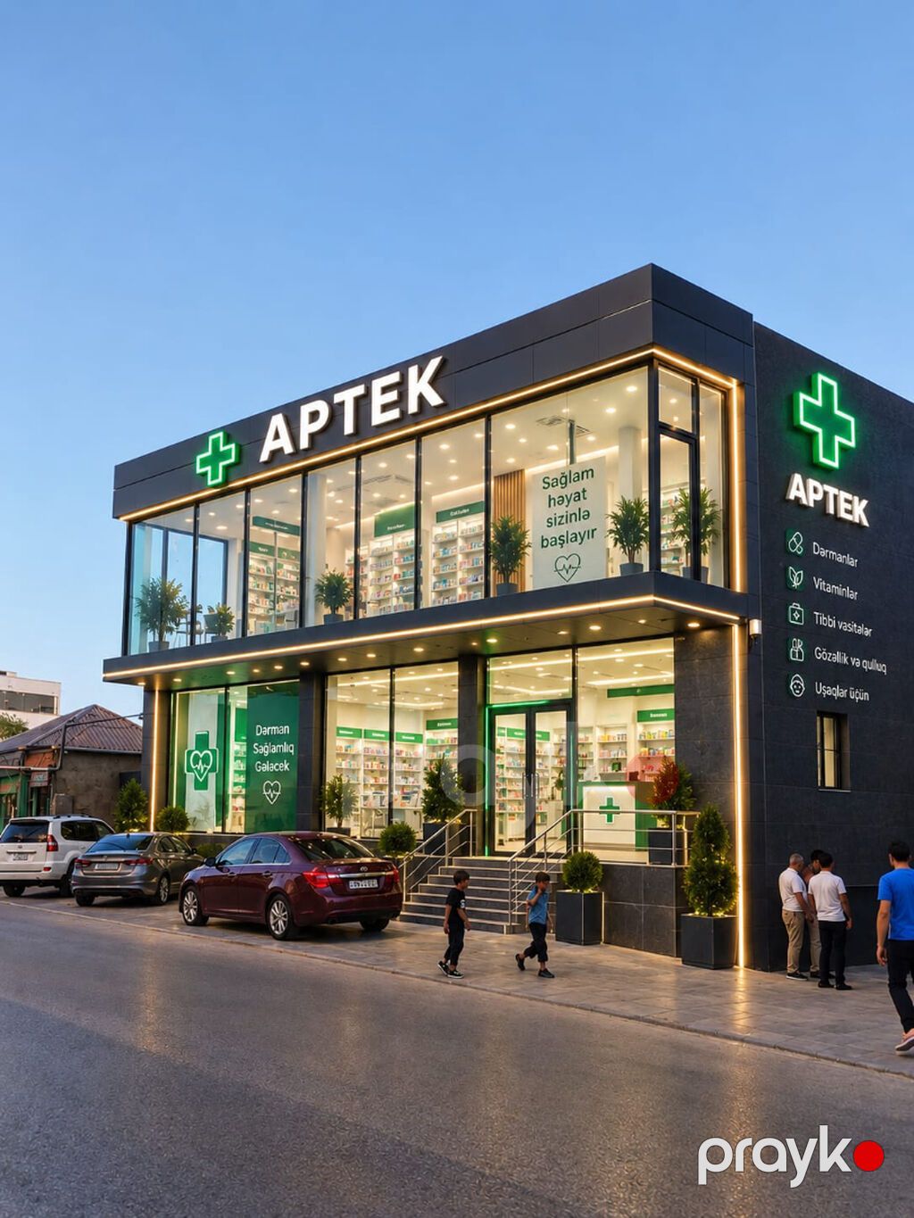 Obyekt satılır 3 mərtəbə 600 kv.m Xırdalanda mərkəzi küçədə — Əmlak, Xırdalan (5)