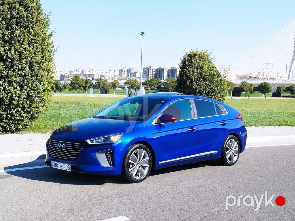 Hyundai Ionıq, 1.6 L, 1.56 kWh, 2018 il, 76 000 km — Avtomobillər, Bakı (9)