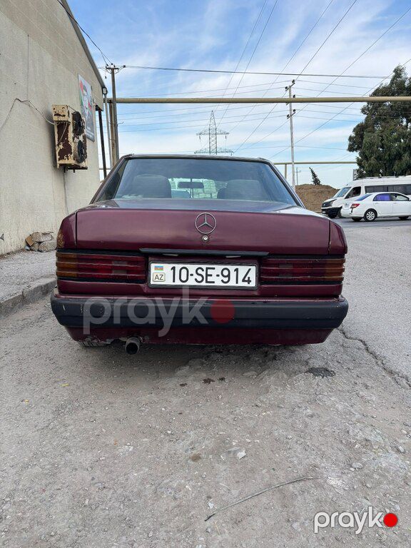 Mercedes 190, 1.8 L, 1992 il, 300 000 km — Avtomobillər, Bakı (2)