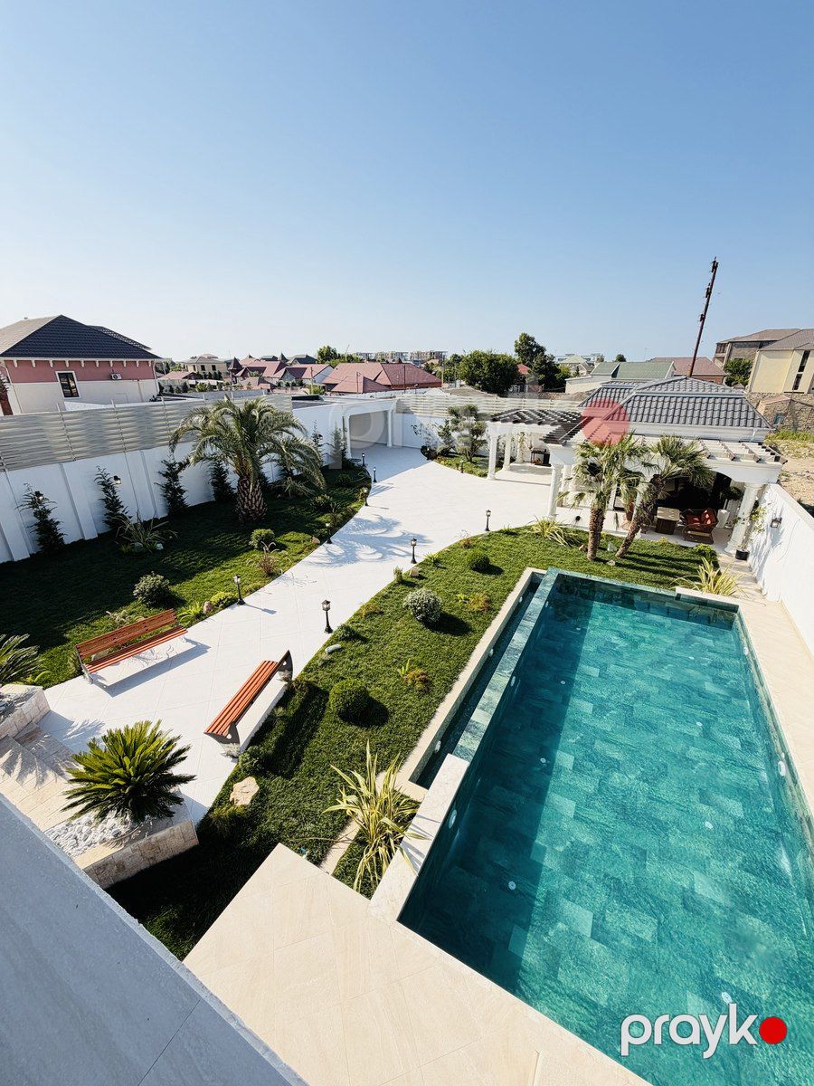 Satılır 6 otaqlı həyət evi/bağ evi 400 m² — Ev, villa, Bakı (6)