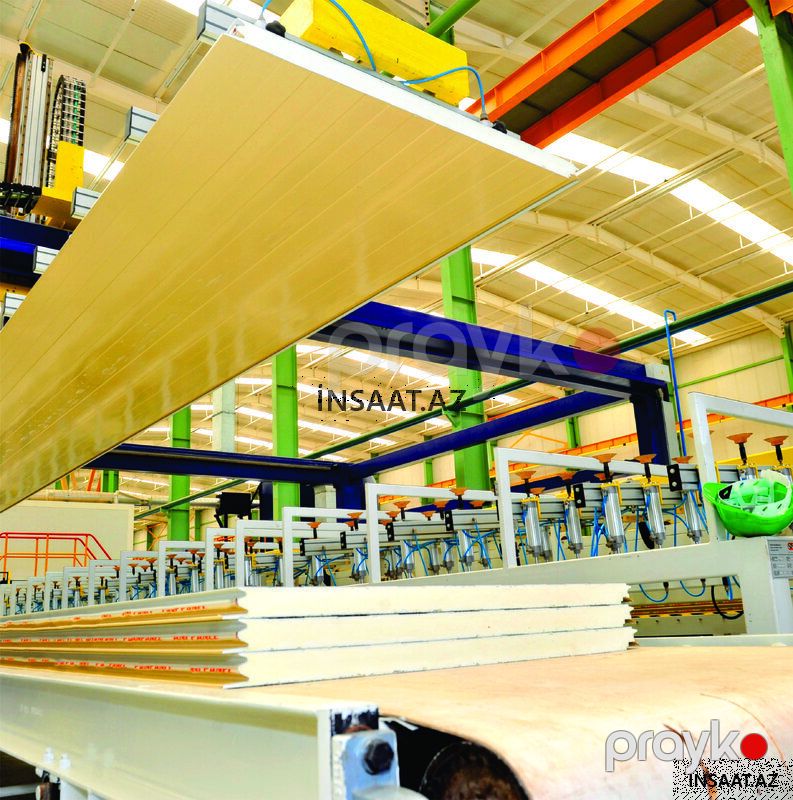 100 mm Pur sendviç panel – güclü istilik izolyasiyası — Tikinti blokları, kərpic və panellər, Bakı (9)