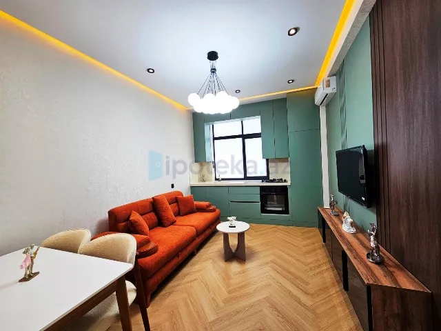 Satılır: 2 Otaq, Yeni tikili, Nizami r., 8-ci km q., 51.00 m² — Bakı