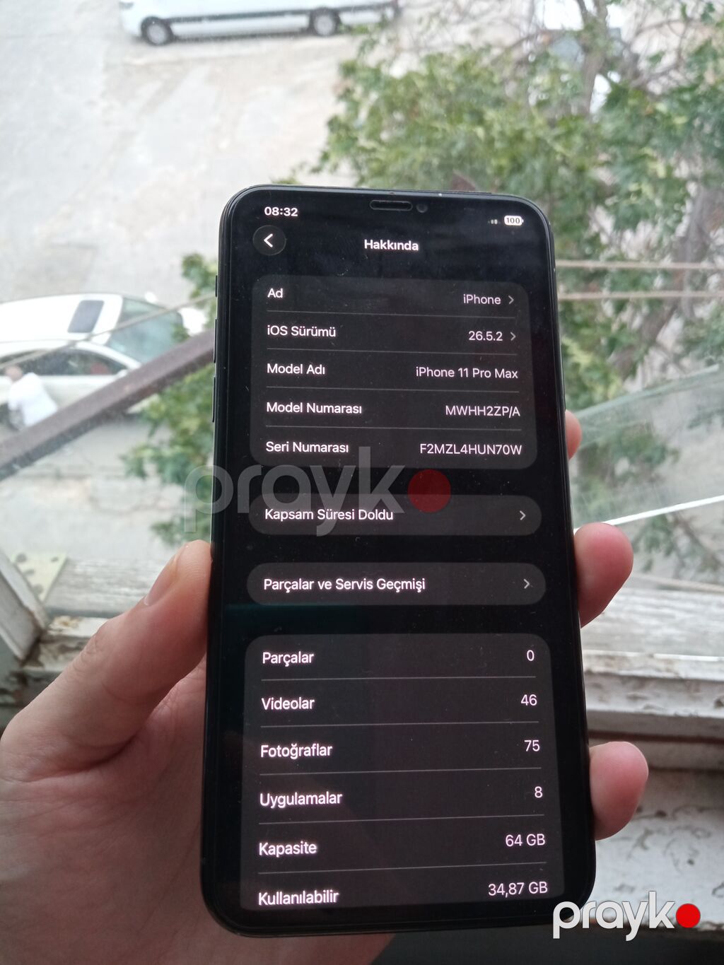 IPhone 11 Pro Max, 64 GB, Matte Midnight Green, Face ID — Apple iPhone, Bakı (3)