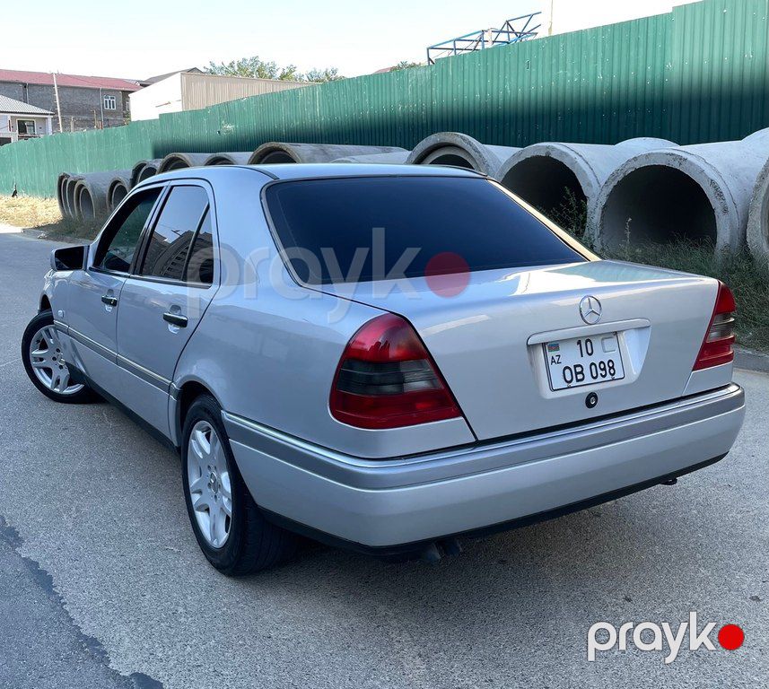 Mercedes C 200, 2.0 L, 1995 il, 286 365 km — Avtomobillər, Salyan (5)