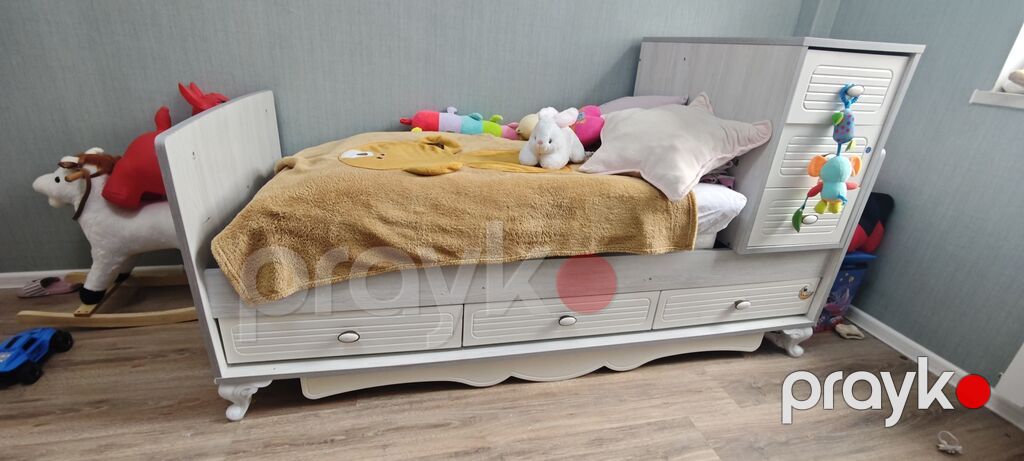 Oğlan və qız üçün, İşlənmiş, Çarpayı, Matras ilə, Siyirməli — Yataqlar, Bakı (2)
