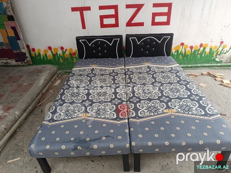 Tək nəfərlik Kravat təzə 9865 — Mebel, Bakı (4)