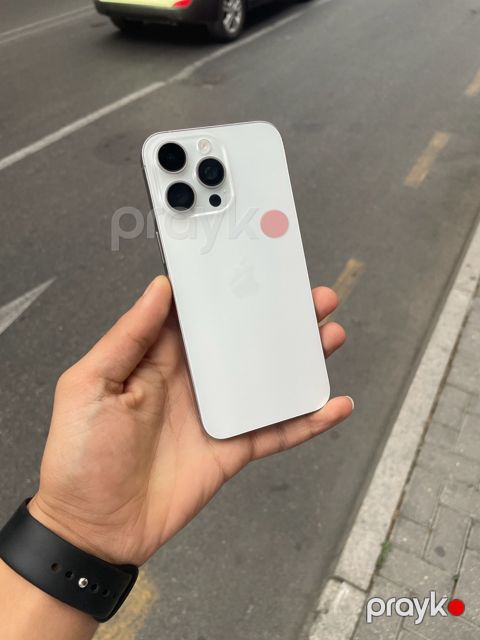 Apple iPhone 15 Pro Max White Titanium 256GB/8GB — Bakı