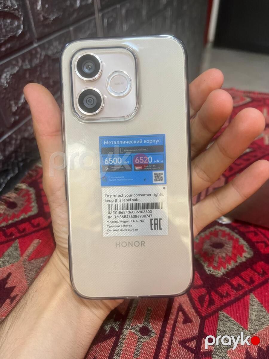 Honor 600 Lite Desert Gold 256GB/8GB — Smartfonlar, Bakı (3)