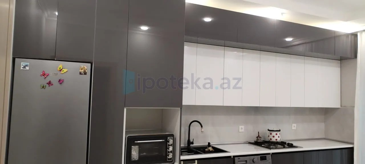 Satılır: 2 Otaq, Yeni tikili, Binəqədi r., 7-ci mkr q., 88.00 m² — Mənzil, Bakı (12)