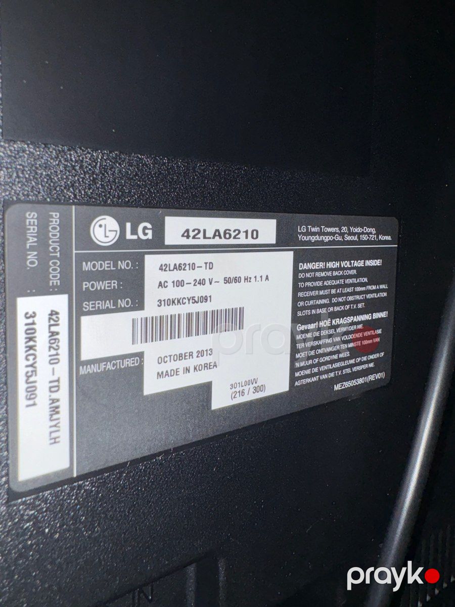Televizor "LG" — TV və Video, Bakı (2)