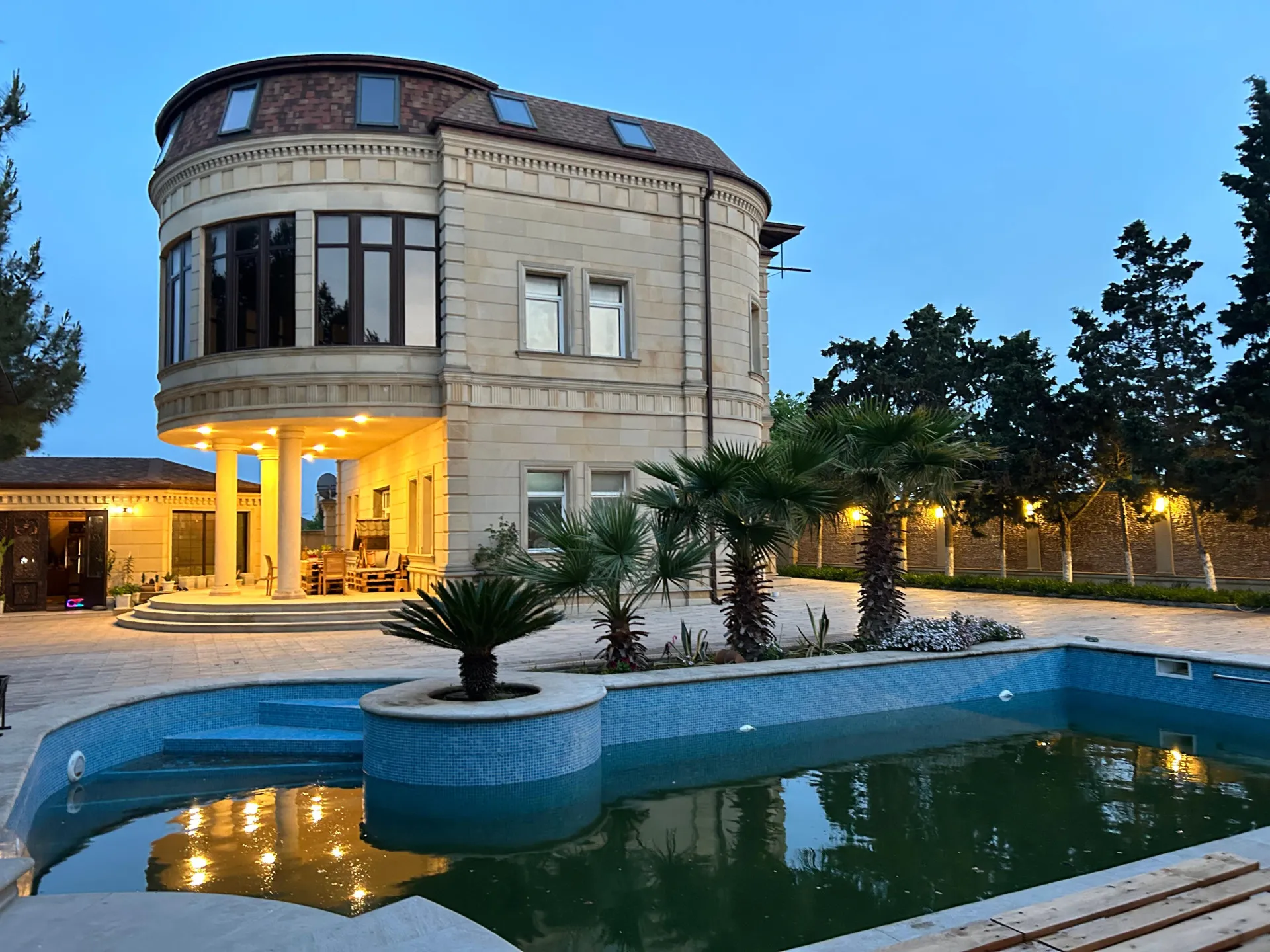 Mərdəkan, 7 otaqlı Həyət evi satılır - 500 m², 2 mərtəbə, 37 sot — Villa Park
