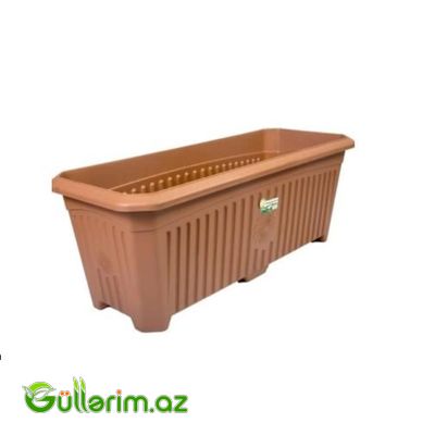 Plastik Dibçək 015 — Bağ dekorasiyası, Bakı (2)