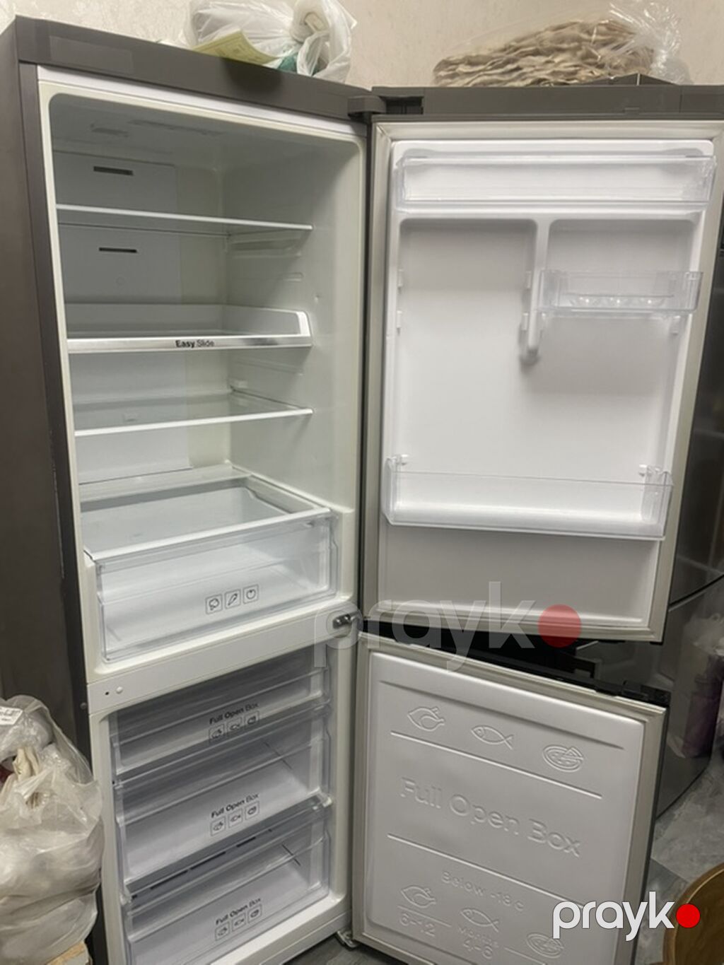 Samsung RB30J3200SS ikiqapılı soyuducu-dondurucu - Rəng: İnox — Soyuducular, Digah (6)