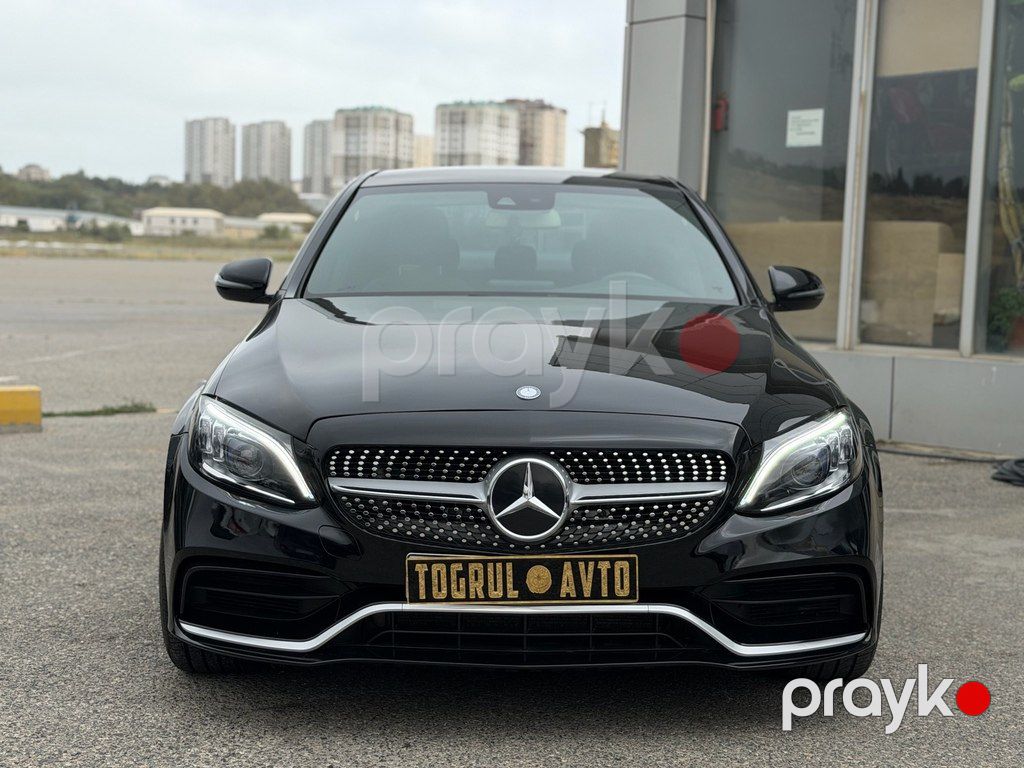 Mercedes C 300 4MATIC, 2.0 L, 2016 il, 205 000 km — Avtomobillər, Bakı (2)