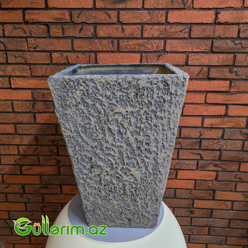 Fiber Glass dibçək sm (Fiber dibcek) — Bağ dekorasiyası, Bakı (6)
