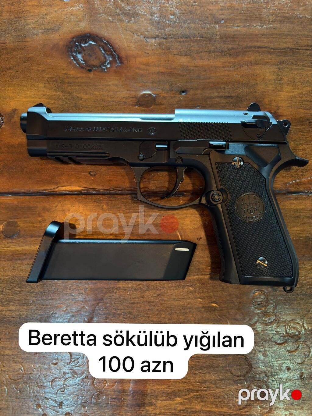 Airsoft tapança modelləri – 6 mm BB üçün - Glock 18 (6 mm) — Oyuncaq silahları, Qazax (7)