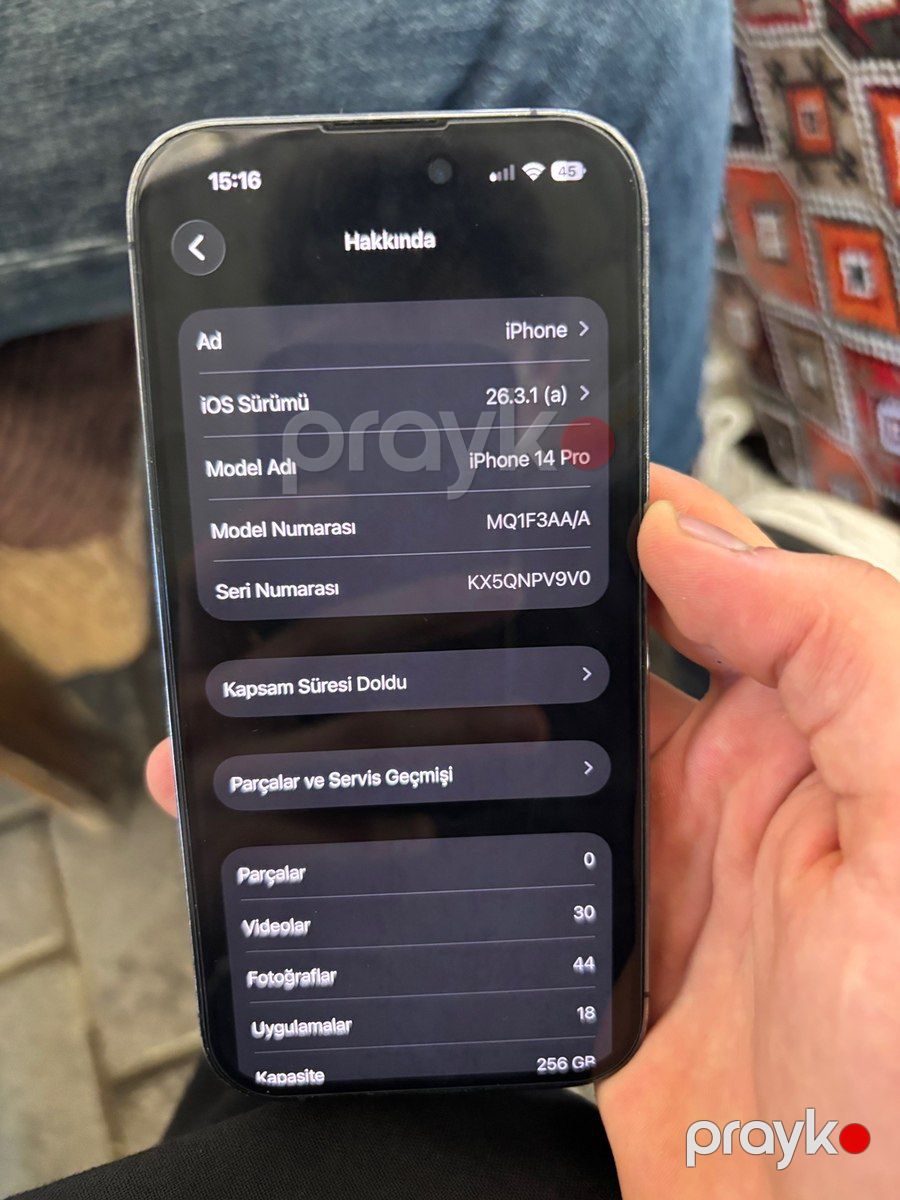 Apple iPhone 14 Pro Deep Purple 256GB/6GB — Smartfonlar, Bakı (7)