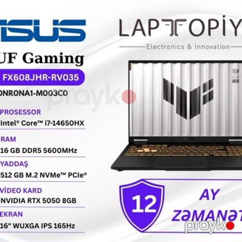 ASUS tuf Gaming F16 FX608JHR-RV035 90NR0NA1-M003C0